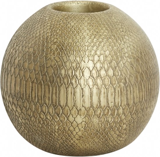 Light&living Vase déco Ø20x18,5 cm SKELD or clair