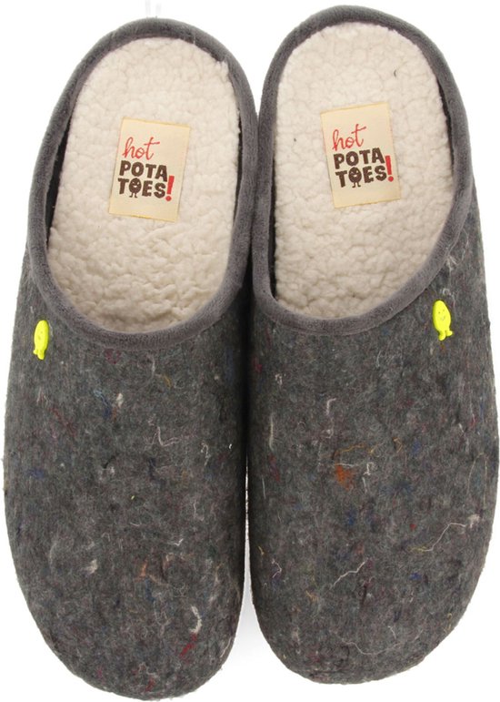 Pantoffel Hot Potatoes Women Beruni Grey | Bedsupply