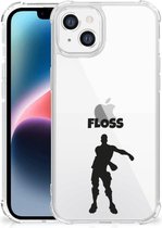 Telefoon Hoesje Apple iPhone 14 Plus Leuk Hoesje met transparante rand Floss Fortnite