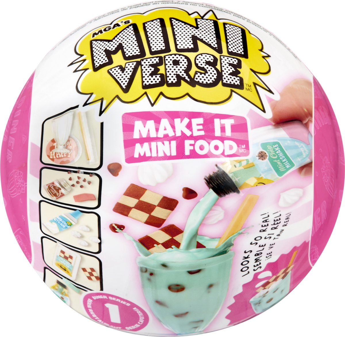 MGA's Miniverse- Make It Mini Foods: Diner Series 3A