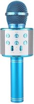 Handheld KTV WS-858 Blauw Karaoke Microphone With Speaker