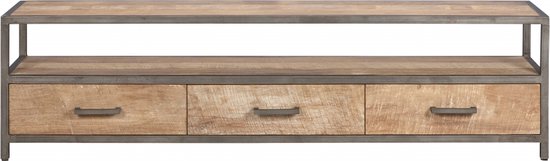 FineBuy Eettafel Sheesham Massief Hout 80 x 76 x 80 cm Keukentafel | Tafel Eetkamer Woonkamer Vierkant | Houten Tafel Klein