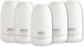Incia - 100% Natuurlijke - Deodorant voor Donkere Oksels - 5x 50 ml - tegen Zweetoksels - Vegan