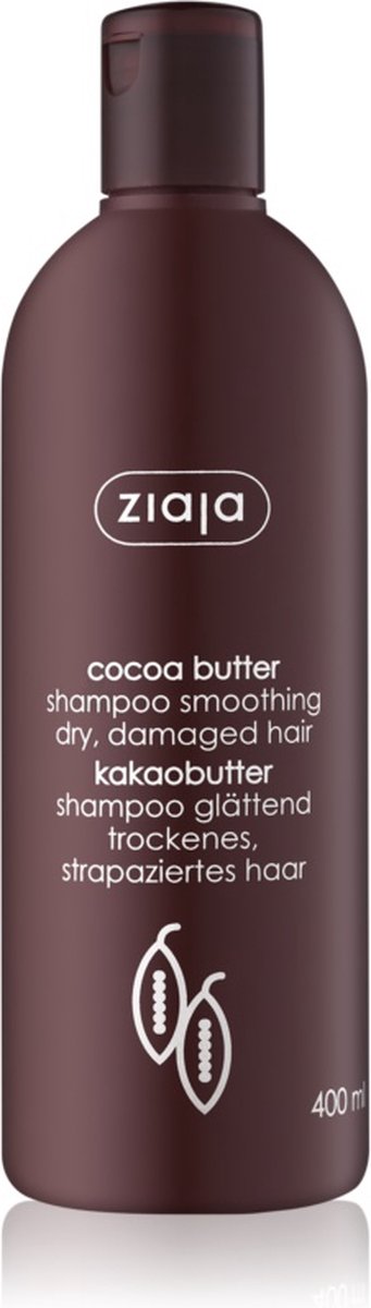 Ziaja - Smoothing Shampoo for Dry and Damaged Hair Cocoa Butter 400 ml - 400ml