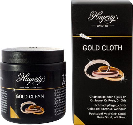 Hagerty Gold Clean et Gold Cloth (pack combiné)