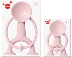 MOLUK Oogi Actiefiguur Junior - Roze - H7,5Cm - Met Zuignappen Voor Elk Glad Oppervlak - 3 Jaar