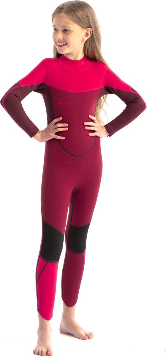 2025 Jobe Junior Boston 3/2mm Rug Ritssluiting Wetsuit - Hot P