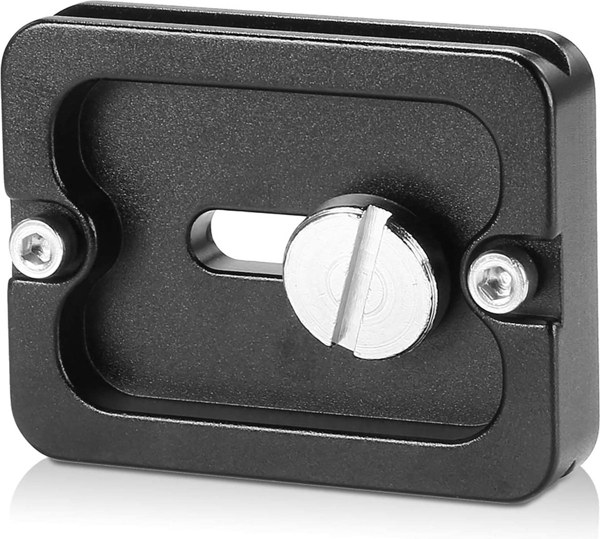 Neewer Adaptateur Bol 75mm Vers Plat - Demi-Bol En Métal Avec Vis 3/8" Pour Trépieds Vidéo Neewer TA60/2500/3500 Et Manfrotto 501/502/504