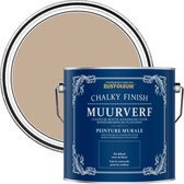 Rust-Oleum Bruin Chalky Finish Muurverf - Gezouten karamel 2,5L