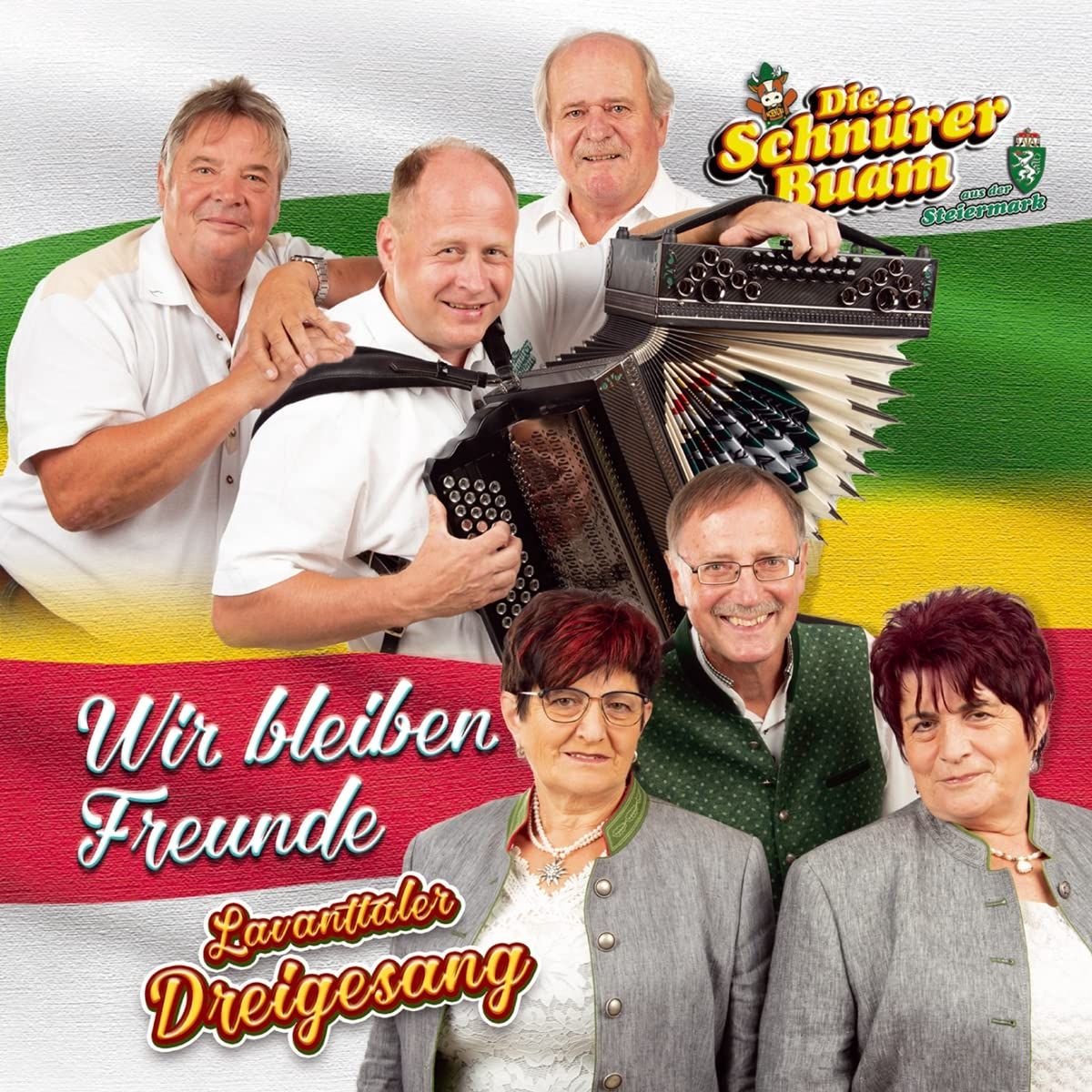 Die Schurer Buam Lavanttaler Dreigesang - Wir Bleiben Freunde - CD