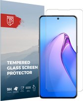 Rosso 9H Tempered Glass Screen Protector Geschikt voor Oppo Reno 8 Pro | Glasplaatje | Beschermlaag | Beschermglas | 9H Hardheid