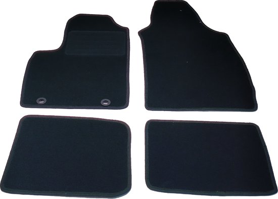 ELMASLINE 3D rubber mats set for Peugeot 208 II (Electric) 2019-2025 | Extra high edge foot mats (e-208