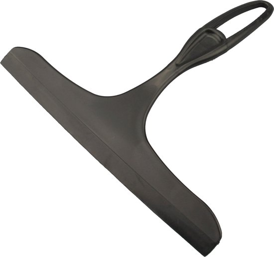 GS raamwisser zwart 25 cm - Raamtrekker - Wisser voor douche , badkamer en  auto | bol.com