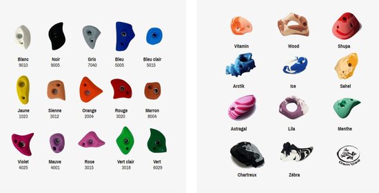 klimgrepen set pipes | - Grootste online winkel voor