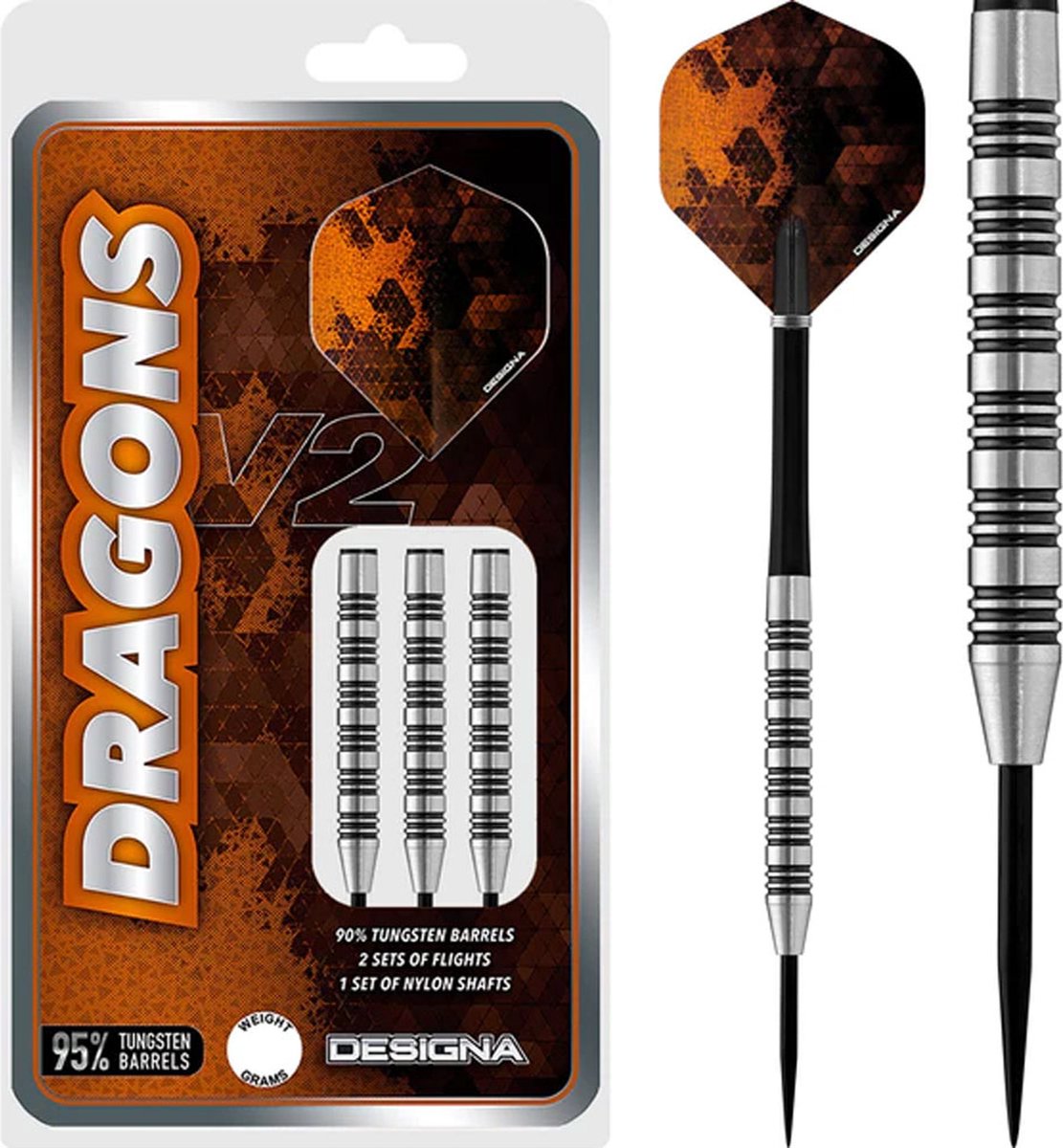 Designa Darts Dragons V2 3-Ring M1 23 gram