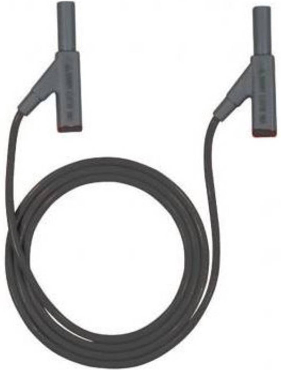 Beha Amprobe 307121 Veiligheidsmeetsnoer 4mm-stekker 4mm-stekker 1.00 m Zwart 1 stuk(s)