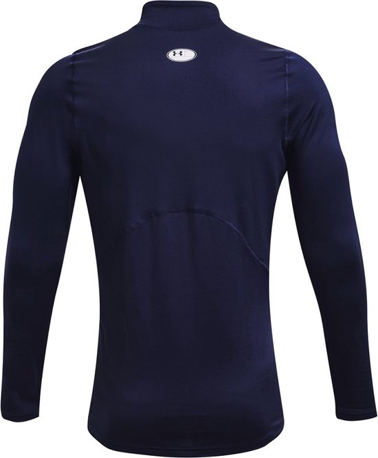 Under Armour CG Armour Fitted Mock-Midnight Navy / / White