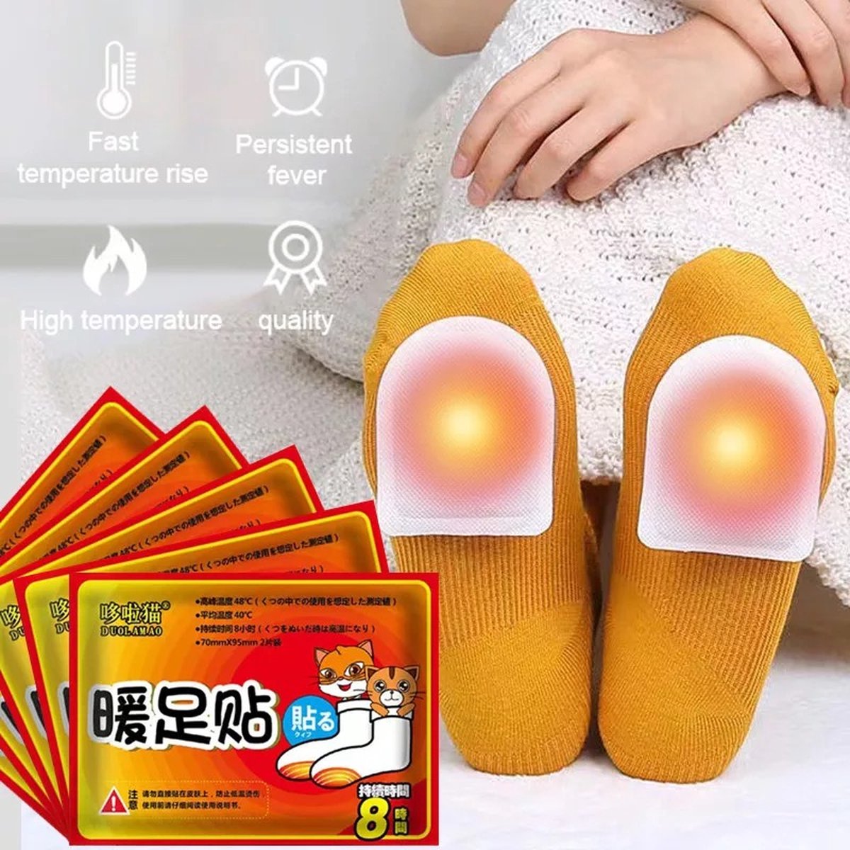 Goedkoopste 2 Pair Mini Hand Warmer Heating Pad