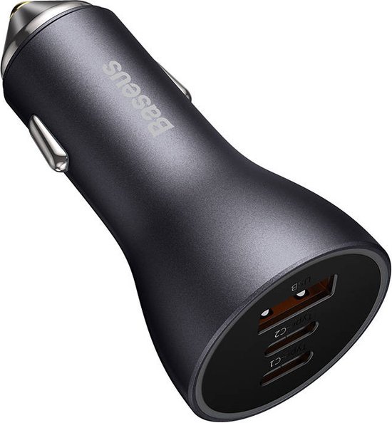 OtterBox Duurzame Lader OtterBox Dual Port Autolader 100W USB-C - Snellader Voor Smartphone, Tablet En Laptop In De Auto Dual Port Auto Oplader