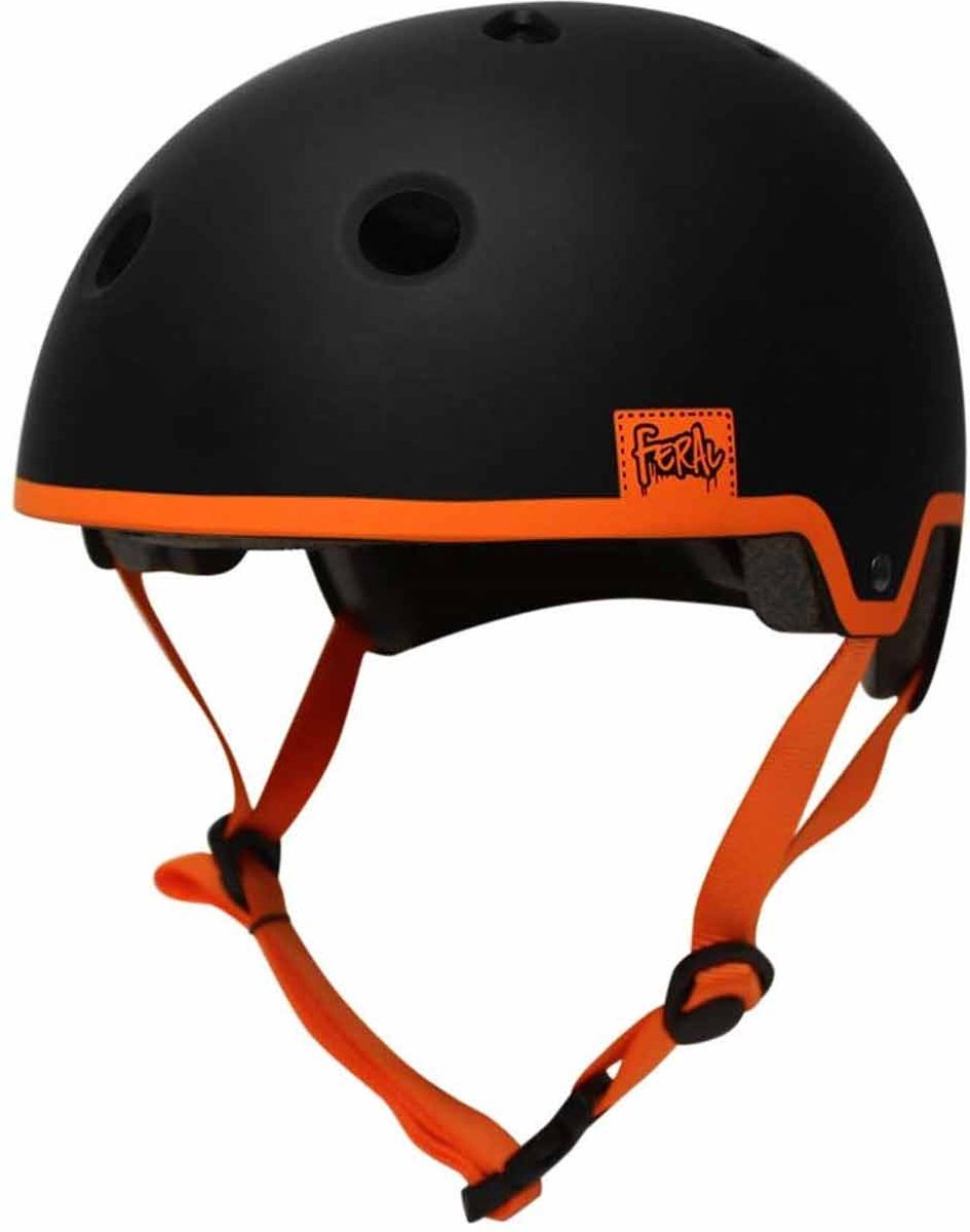 Feral Unisex helm zwart | high-impact skatehelm | BMX helm | fietshelm...