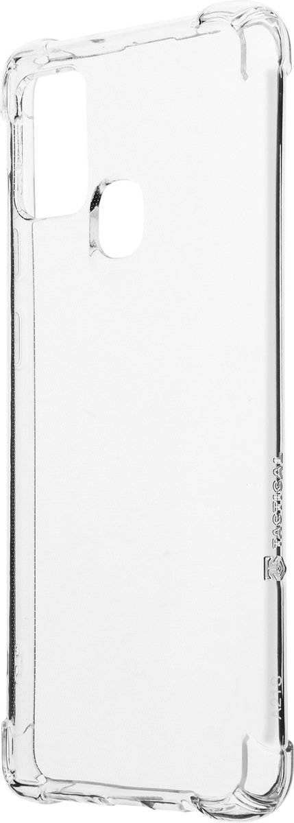 Tacticals Soft Plyo TPU Back Cover - Geschikt voor Samsung Galaxy A21s (A217) - Transparant