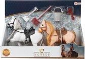 Toi Toys Horses 2 paarden met accessoires