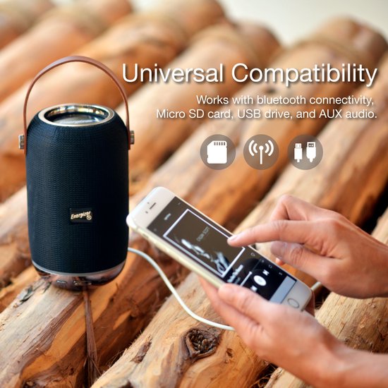 Energizer BTS-103 - Bluetooth Luidspreker 10W (Zwart) van Energizer — afbeelding 3