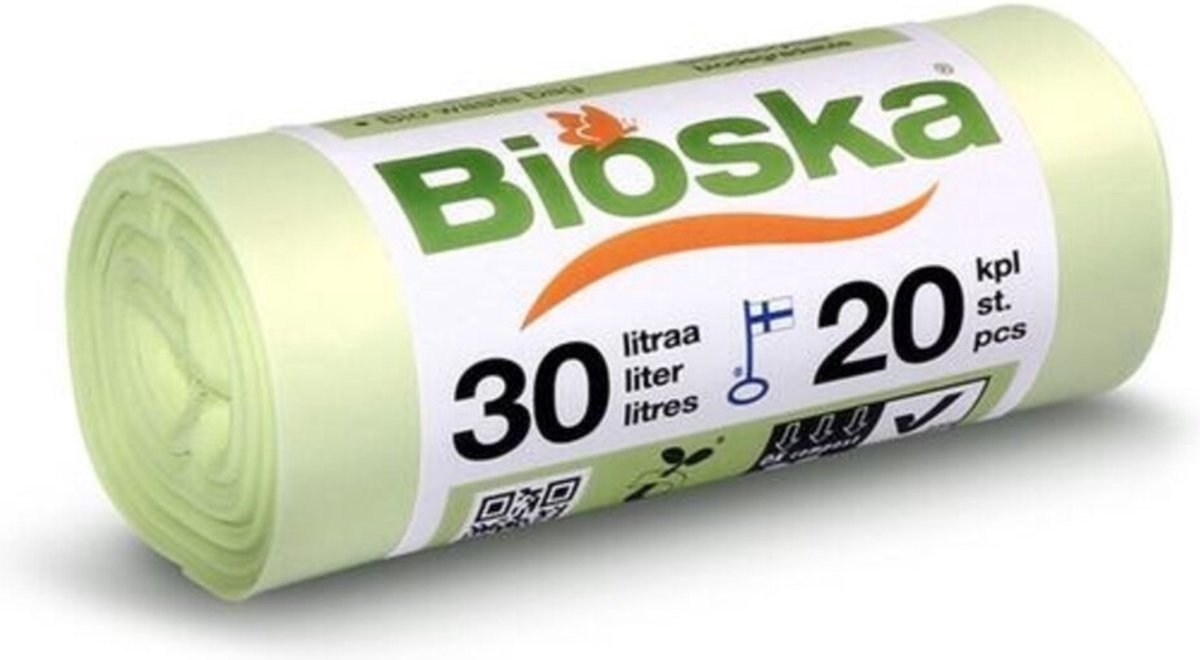 Goedkoopste Bioska Afvalzakken 30 liter 20 stuks