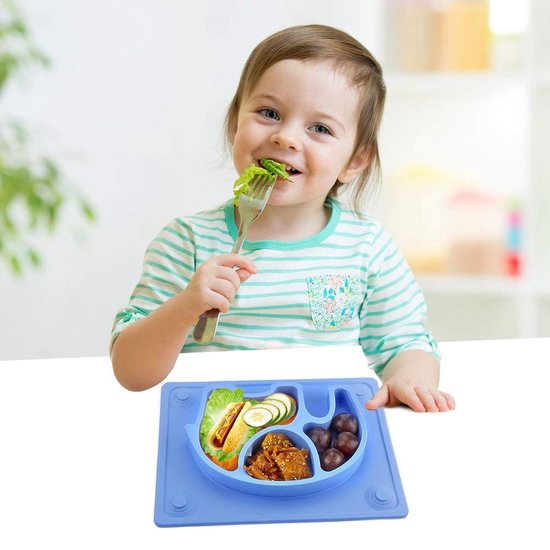 Assiette bébé bol, nourriture pour bébé, vaisselle, mini set de table en  silicone pour