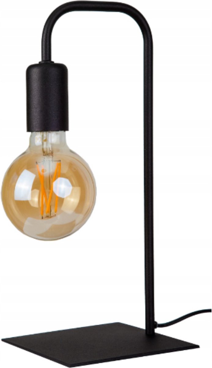 Tafellamp - Nachtlampje Industrieel Slaapkamer Zwart Minimalistic