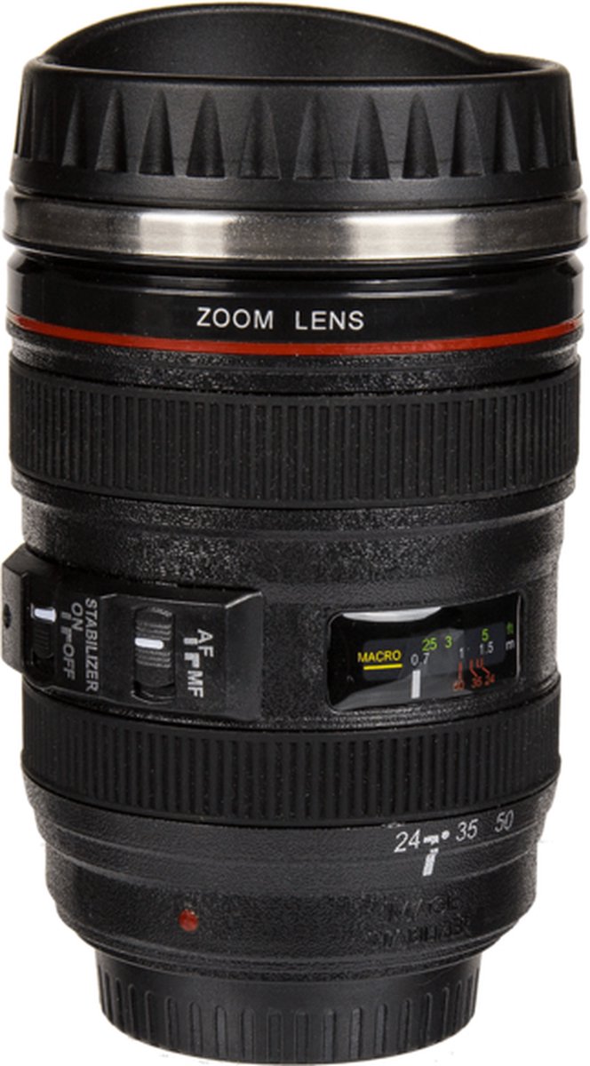 Camera Lens Mok 13,5x8cm thermosbeker | bol.com