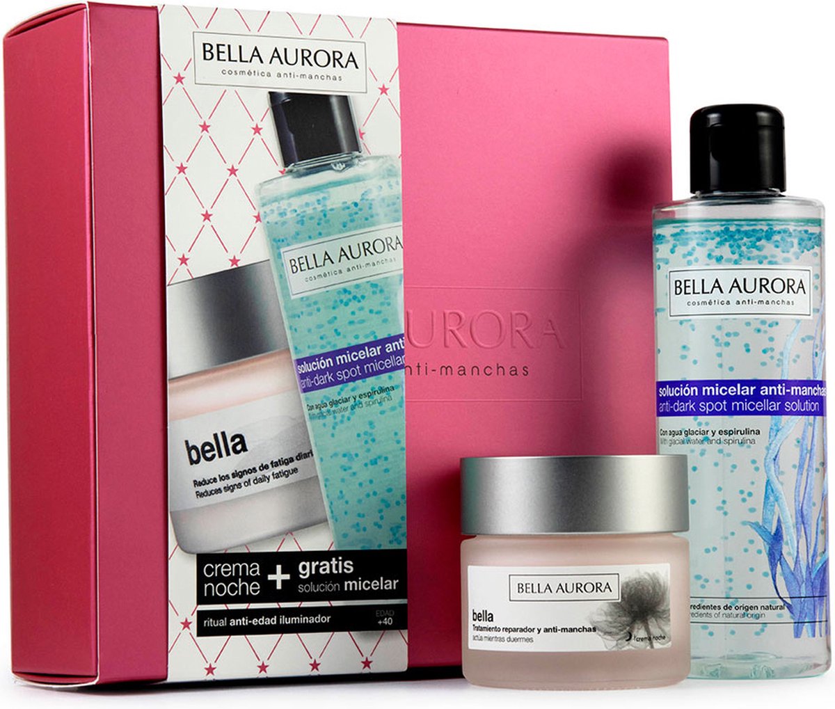 Unisex Cosmetica Set Bella Noche Bella Aurora (2 Onderdelen)