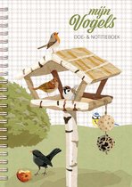 Mijn vogels, Doeboek en notitieboek voor de vogelliefhebber Schrijf, plak en teken elke maand alles wat  je ziet, vindt en hoort.  Sanny side of life
