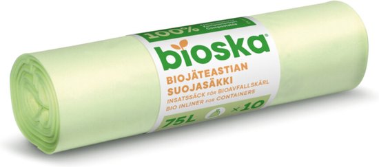 Bioska Afvalzakken 75 liter 10 stuks