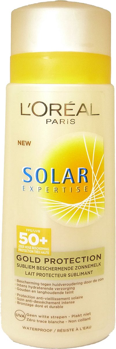 L’Oréal Paris Solar Expertise Gold Protection Zonnemelk SPF 50+ - 250 ml