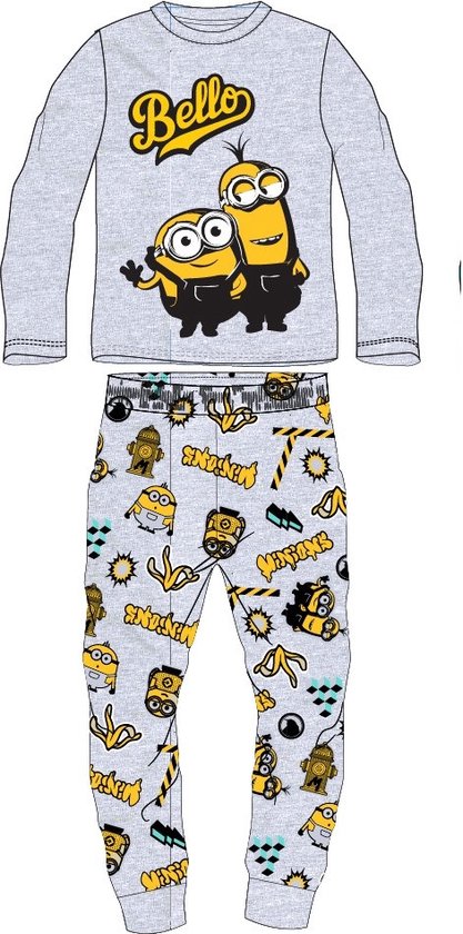 Pyjama Minions Bello gris taille 116