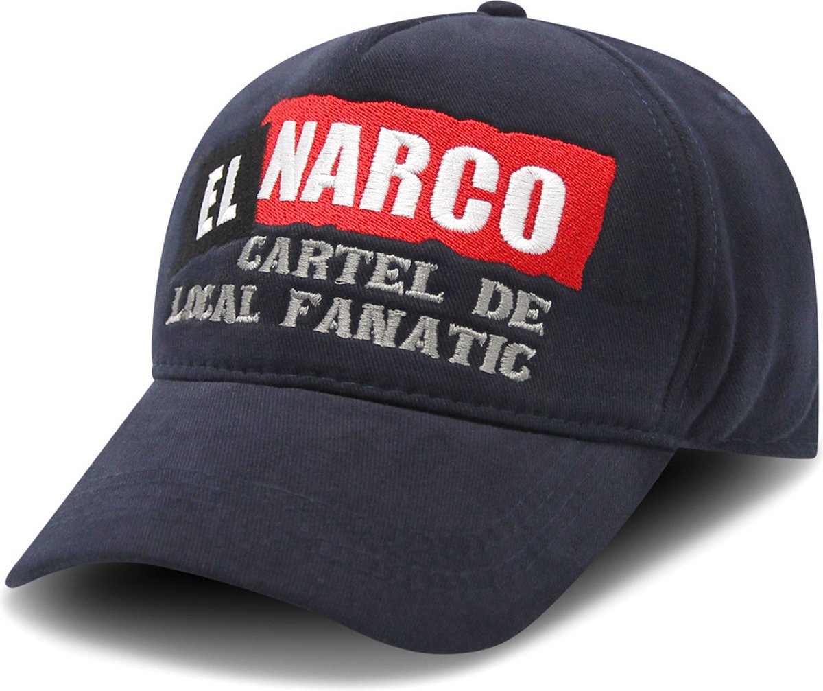 Baseball Cap Heren - EL NARCO - Navy