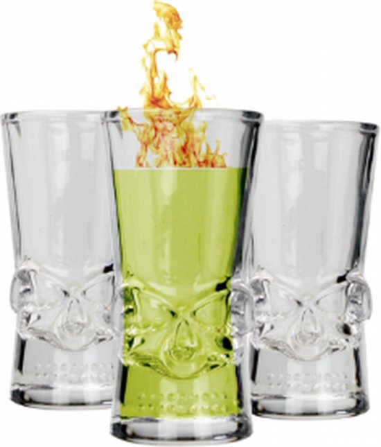 Excelsa Amalfi Set of 6 Shot Glasses/Coffee Glasses Made of Glass
