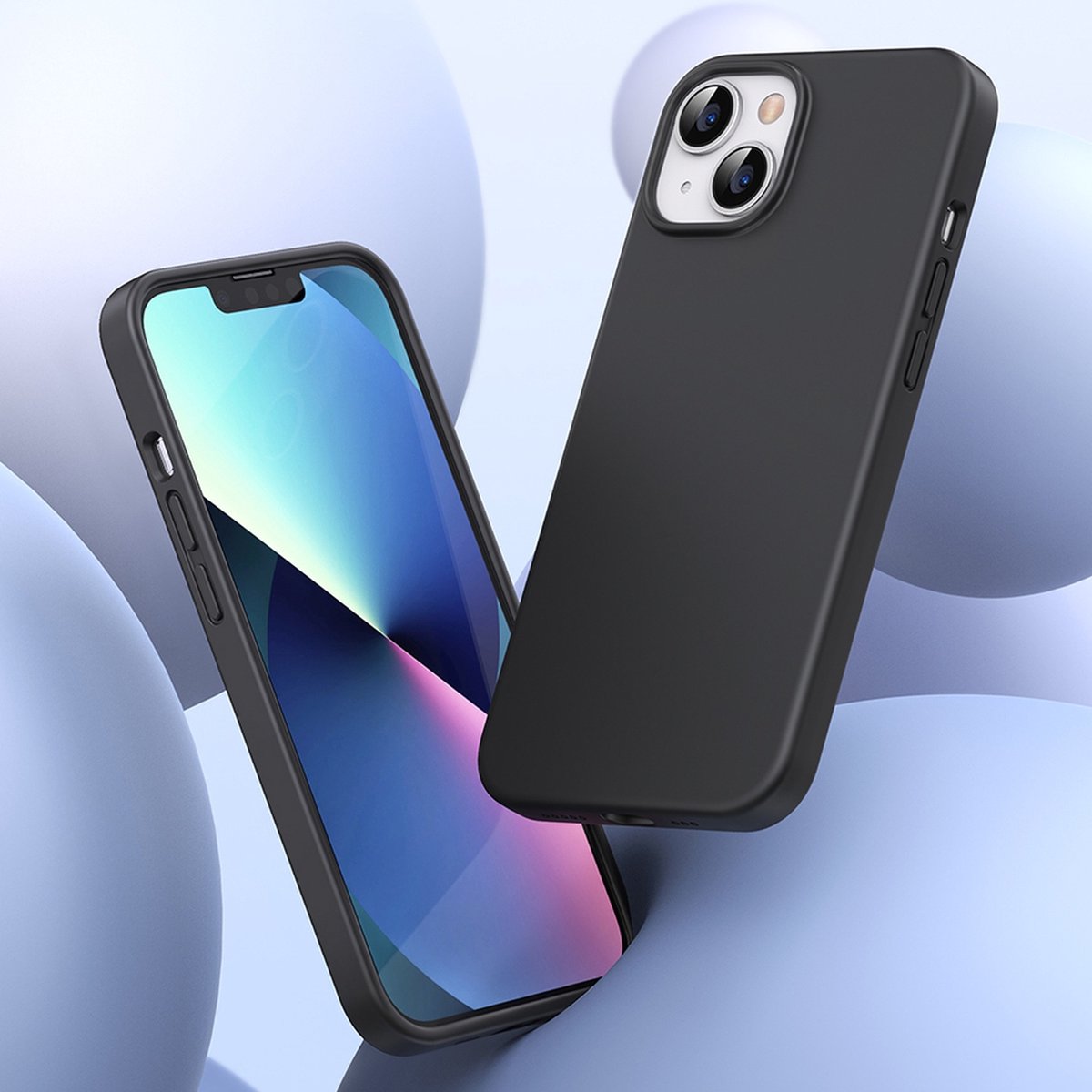 Ugreen telefoonhoes Geschikt voor iPhone 14 Hoesje zwart LP625 (90919)