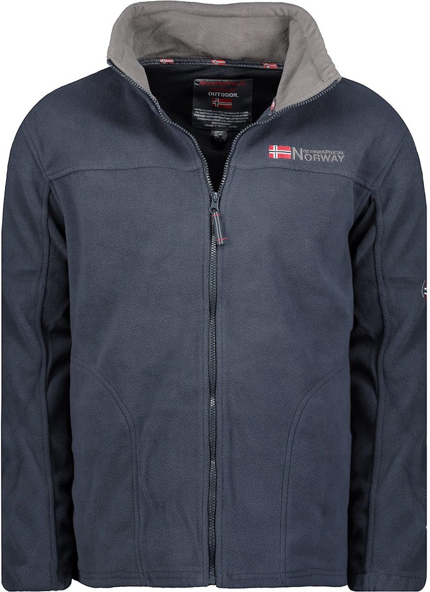 Geographical Norway Fleece Vest Heren Blauw Tamazonie - XXL
