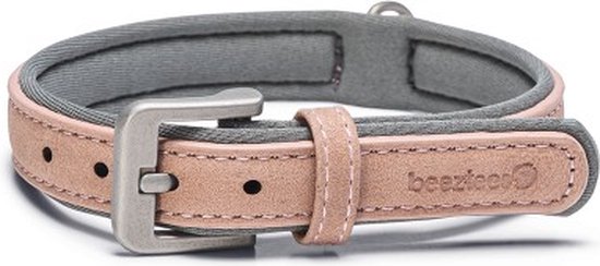 Beeztees Balacron Ax – Honden Halsband – Kunstleer – Roze – Nekomvang van-tot x breedte: 29-35 cm x 15 mm