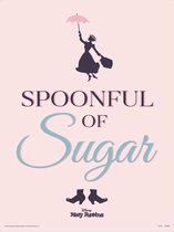 Mary Poppins Spoonful of Sugar Art Print 30x40cm | Poster