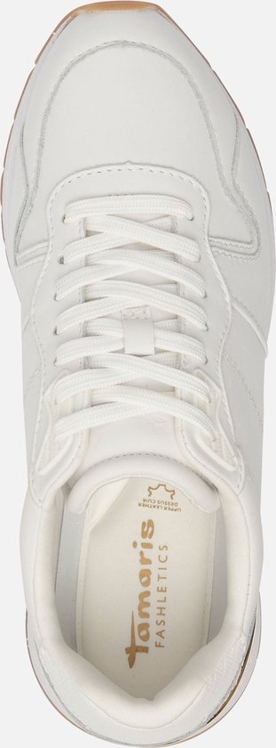 genetisch Afgrond Intrekking Tamaris Sneakers wit Leer 101306 - Dames - Maat 36 | bol.com