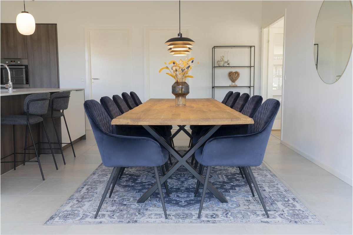 House Nordic Eetkamertafel Toulon Eikenhout 300cm