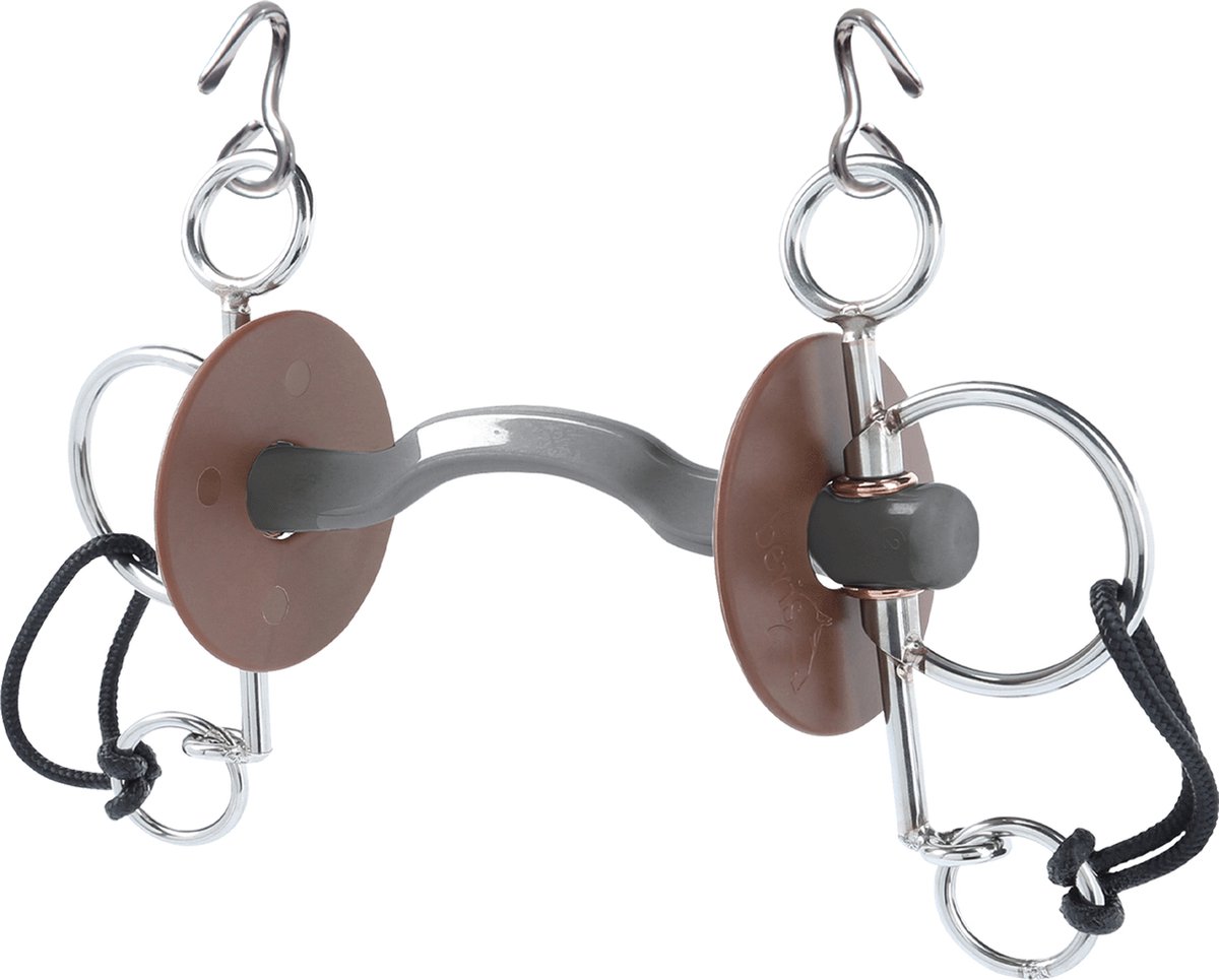 Beris Pelham Long Konnex Zacht Bit Zilver 13 cm