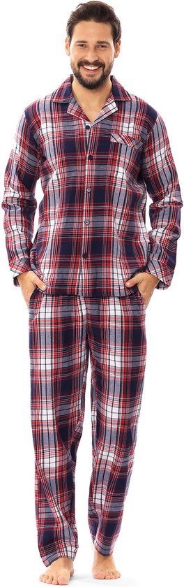 Pyjama homme flanelle carreaux | bol.com
