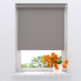 Rolgordijn Easy Texture - Verduisterend - Light Grey - 90 x 190