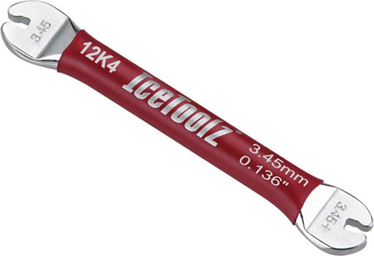 Fiets Spaaknippel sleutel IceToolz 12K4 voor 3,45mm / 80ga / 0,136