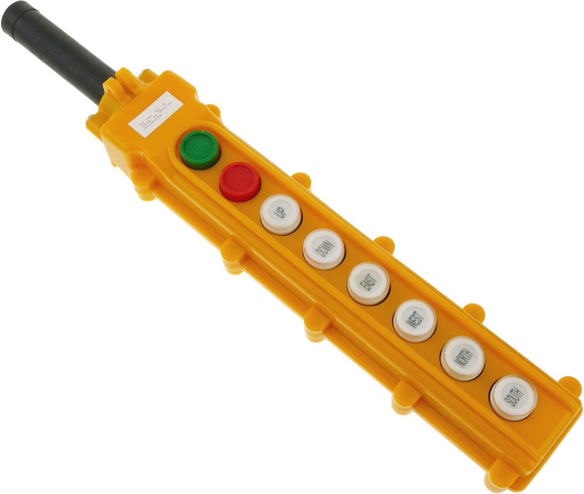 BeMatik - Doos met 2 + 2 + 2 tijdelijke drukknoppen en 2 schakelaars van de COB-serie