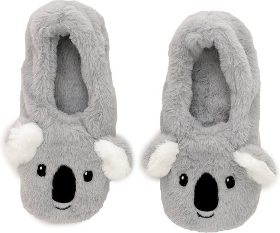 Chaussons Koala chauffants Pantoufles femmes pour micro-ondes Pantoufles Warm Hot Heat Pack Relax Chaussons d'hiver Hiver